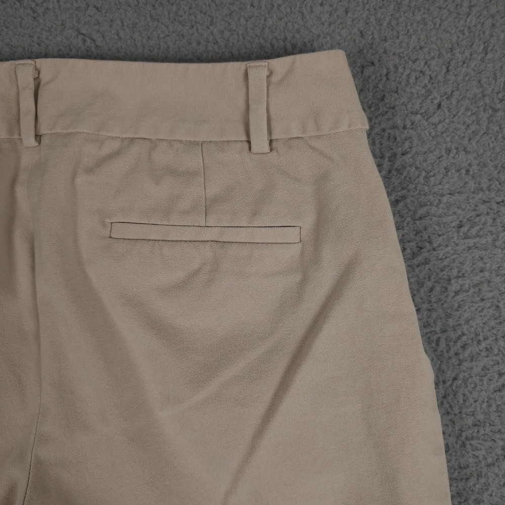 Talbots Pants Womens 6 Khaki Beige Heritage Ankle Stretch Side Zip Career Office - Picture 13 of 13